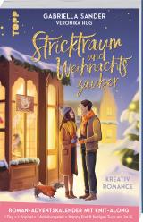 Cover-Bild Stricktraum und Weihnachtszauber. Eine Kreativ-Romance. Mit Multimuster-Tuch-Knit-Along. Adventskalenderbuch