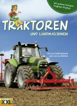 Cover-Bild Traktoren und Landmaschinen - mit großem farbigem Traktor-Poster
