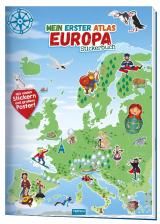 Cover-Bild Trötsch Stickerbuch Mein erster Atlas Europa