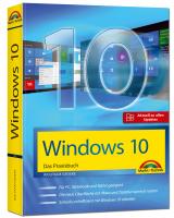 Cover-Bild Windows 10 - Das Praxisbuch mit allen Neuheiten und Updates